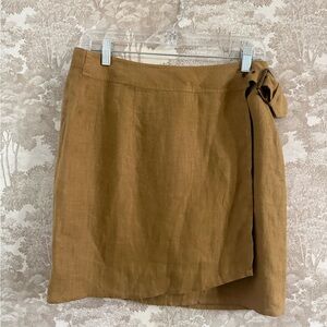 Vintage DKNY 100% linen skirt